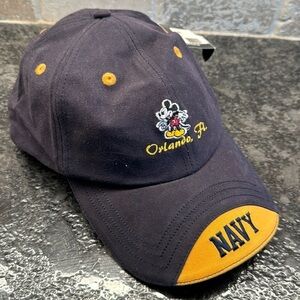 NWT Gear for Sports Orlando Fl Navy strap back cap